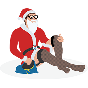 Sexy Claus, der Weihnachtsmann bei Poppen.de, steht auf Sexspiele mit Frauen Dessous.